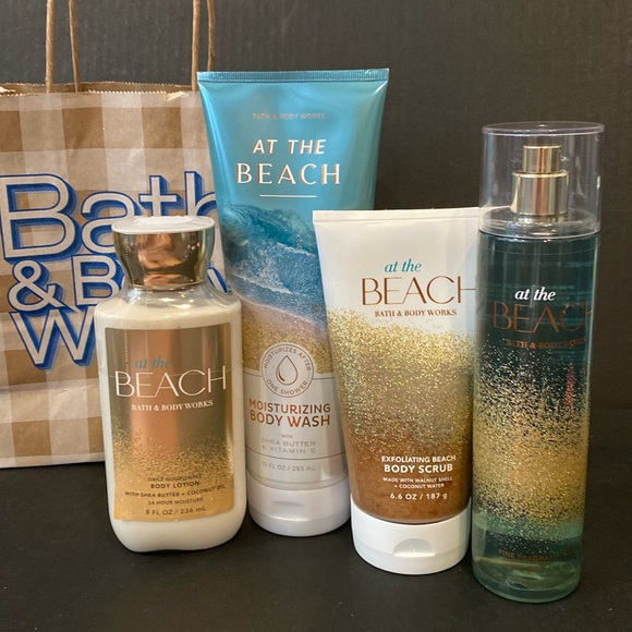 Bath & Body Works | Bath & Body | Bath Body Works At The Beach 4pc Set ...